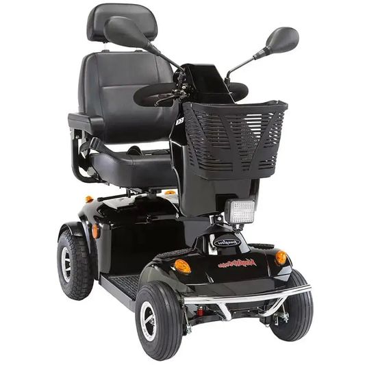 Freerider Mayfair 8 Deluxe compact road mobility scooter in black