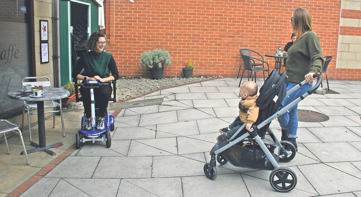 Kymco K-Lite FE auto-folding mobility scooter