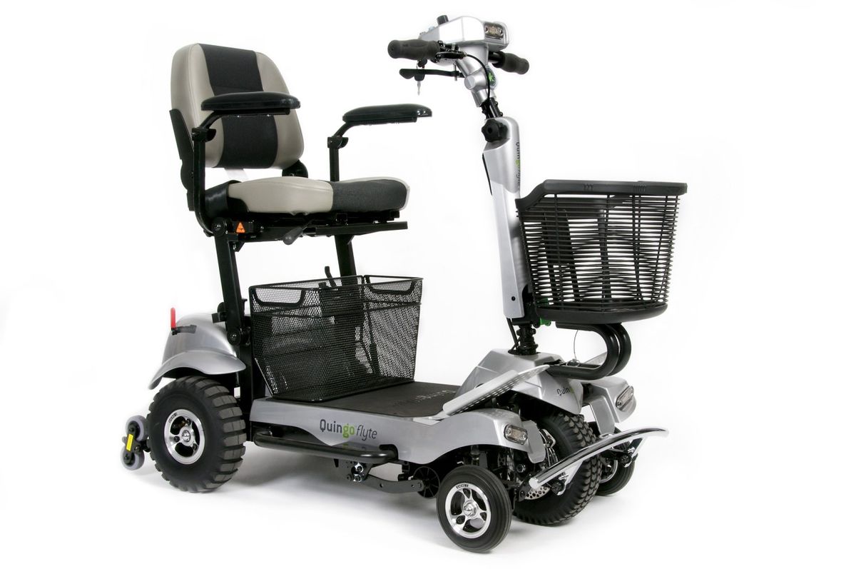 Quingo Flyte self-loading 5-wheel mobility scooter