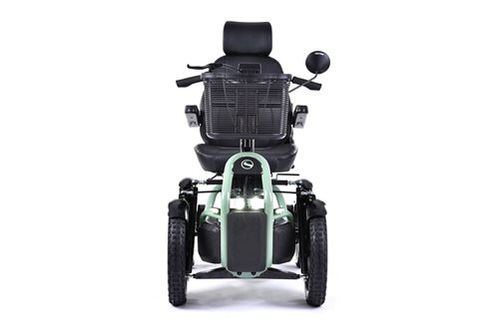 Sterling S800 By Scoozy modern bike-style mobility scooter with large trail tyres
