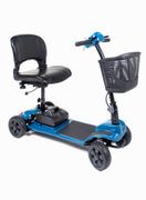 CareCo AirLite X compact travel mobility scooter in blue