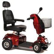 Freerider City Ranger 6 road mobility scooter in red