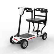 Monarch Air ultra-lightweight 4-wheel travel mobility scooter in white