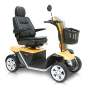 Pride Colt Executive 8mph road mobility scooter in yellow