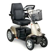 Sterling Trophy top-of-the-range road mobility scooter with car-like steering