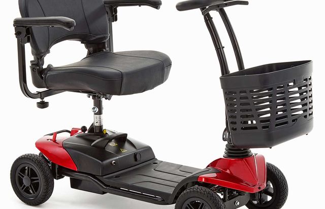 CareCo Dynamo travel mobility scooter with delta tiller