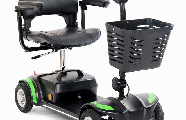 CareCo Vive 4 quick-disassembly travel mobility scooter