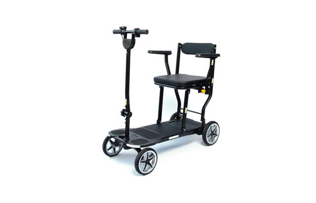 eFOLDi Compass ultra-lightweight 4-wheel folding mobility scooter
