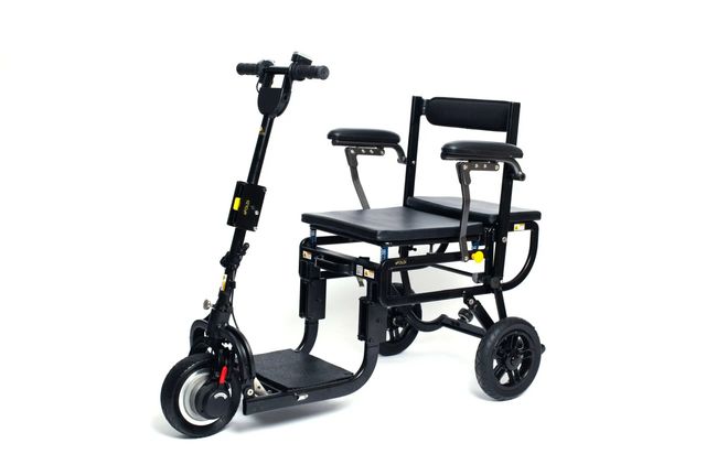 eFOLDi Lite 3-wheel folding mobility scooter with suspension