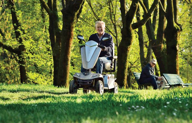Kymco Maxer heavy-duty mobility scooter