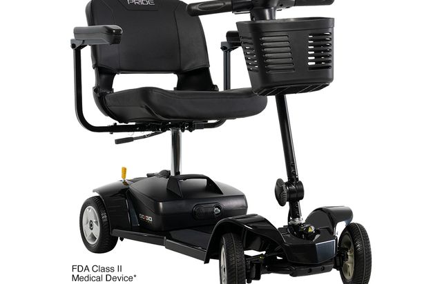 Pride Go-Go Ultra X 4-wheel travel mobility scooter