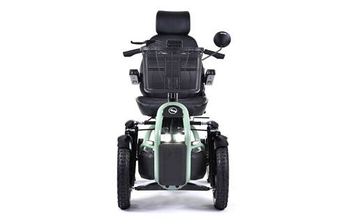 Sterling S800 By Scoozy modern bike-style mobility scooter with large trail tyres