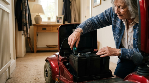 Mobility Scooter Battery Guide: Types, Range & Charging Tips