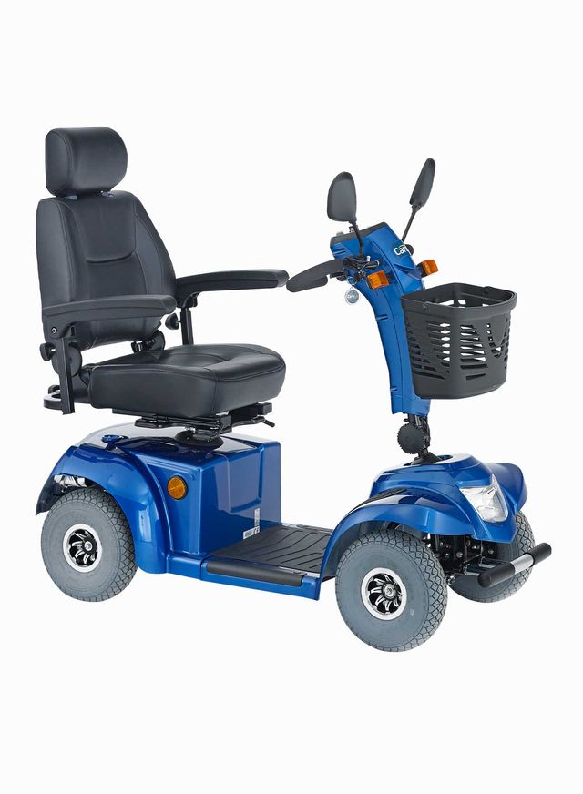 CareCo Titan 8mph road mobility scooter with captain seat