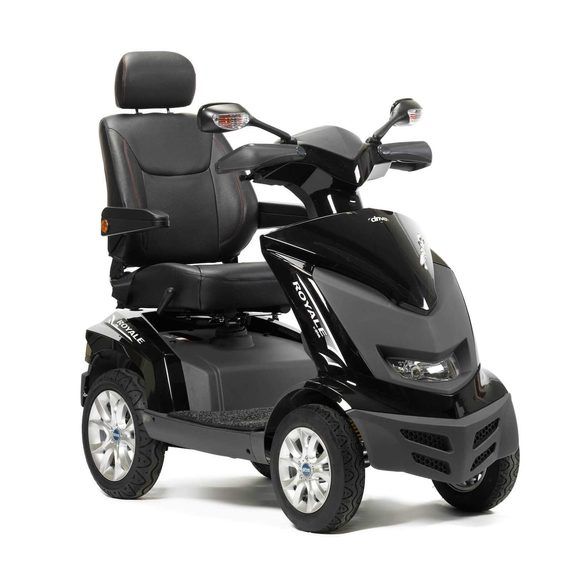 Drive DeVilbiss Royale 4 road mobility scooter in black