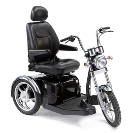 Drive DeVilbiss Sport Rider 3-wheel motorcycle-style mobility scooter
