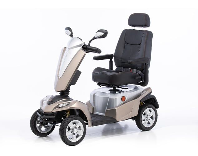 Kymco Maxer ER extended range heavy-duty mobility scooter