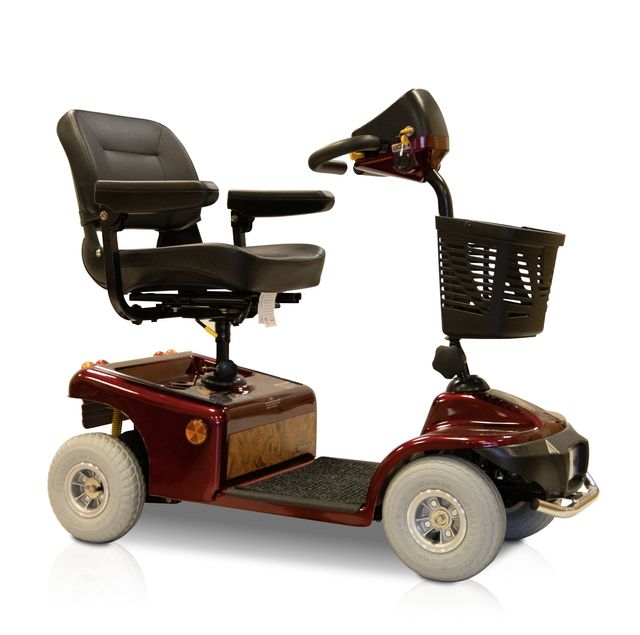 Roma Sovereign Plus mid-size pavement mobility scooter with rear suspension