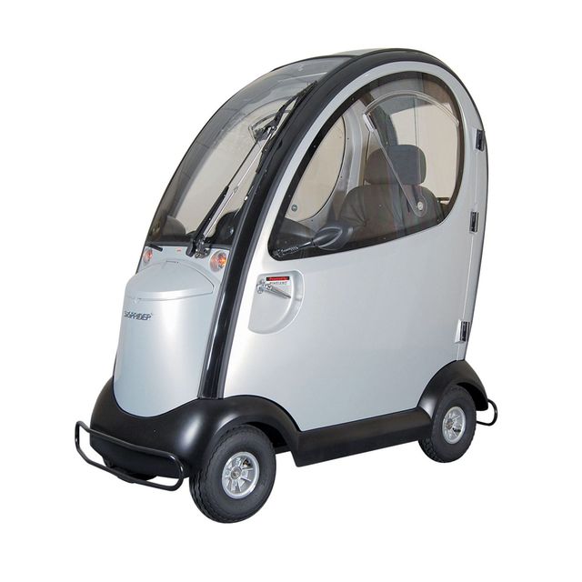Shoprider Traveso fully enclosed cabin mobility scooter