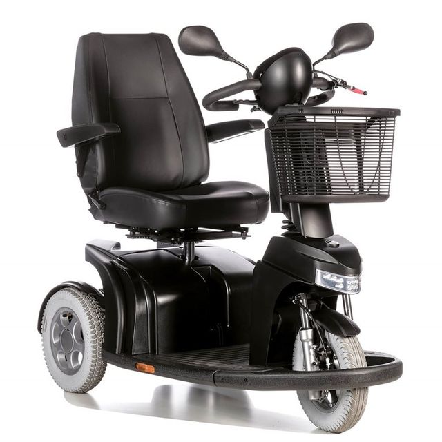 Sterling Elite 2 Plus premium 3-wheel road mobility scooter with disc brakes
